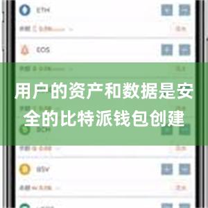 用户的资产和数据是安全的比特派钱包创建