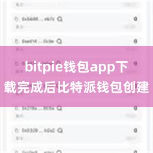 bitpie钱包app下载完成后比特派钱包创建